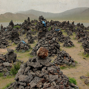 Il lago della Mongolia centrale