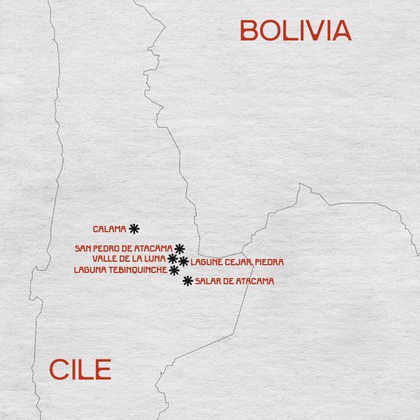 Le lagune salate del Salar de Atacama