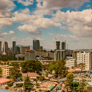 Arrivo ad Addis Abeba