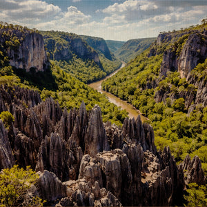 Cascate nascoste e canyon del Bemaraha