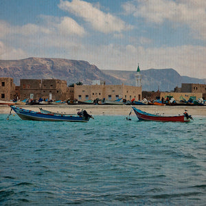In barca verso la spiaggia più selvaggia di Socotra