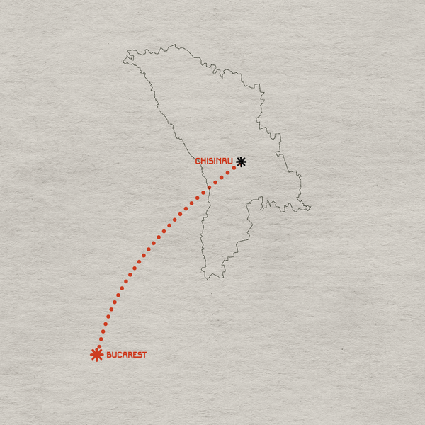 Nel treno sovietico per Chisinau