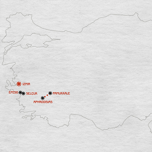 Antiche città e paesaggi minerali