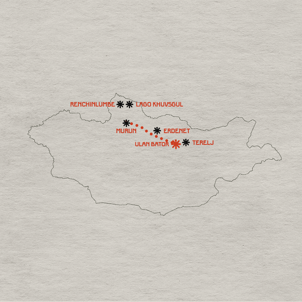 Dal Khovsgol a Ulaanbaatar